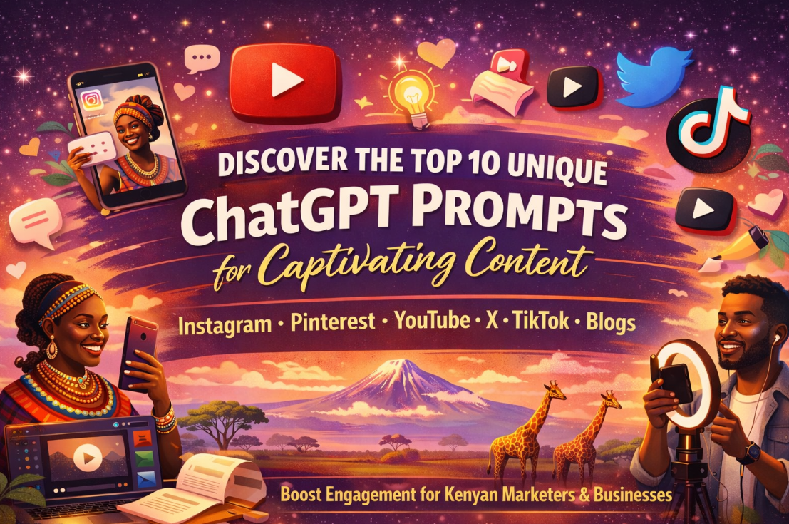 Top 10 ChatGPT Prompts to Supercharge Your Social Media Platforms (Instagram, Pinterest, YouTube, X, TikTok, and Blogs)