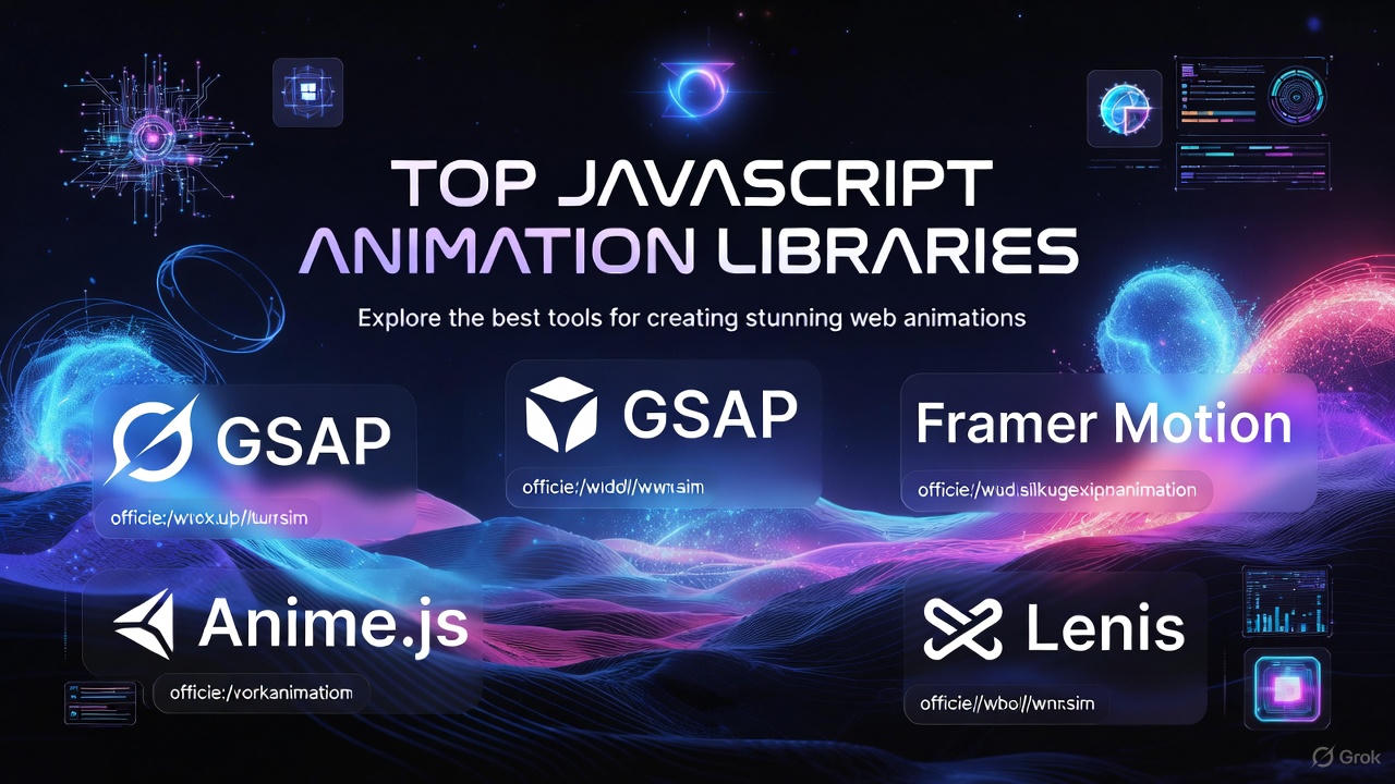 Top 12 JavaScript Animation Libraries for Stunning Websites in 2026