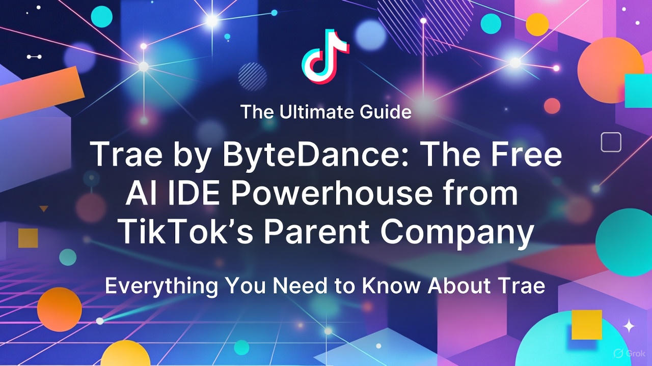Trae by ByteDance: The Free AI IDE Powerhouse from TikTok's Parent Company